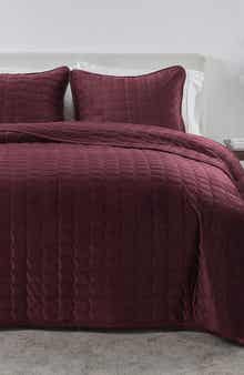Woven & Weft Velvet Box Stitch Quilt Set