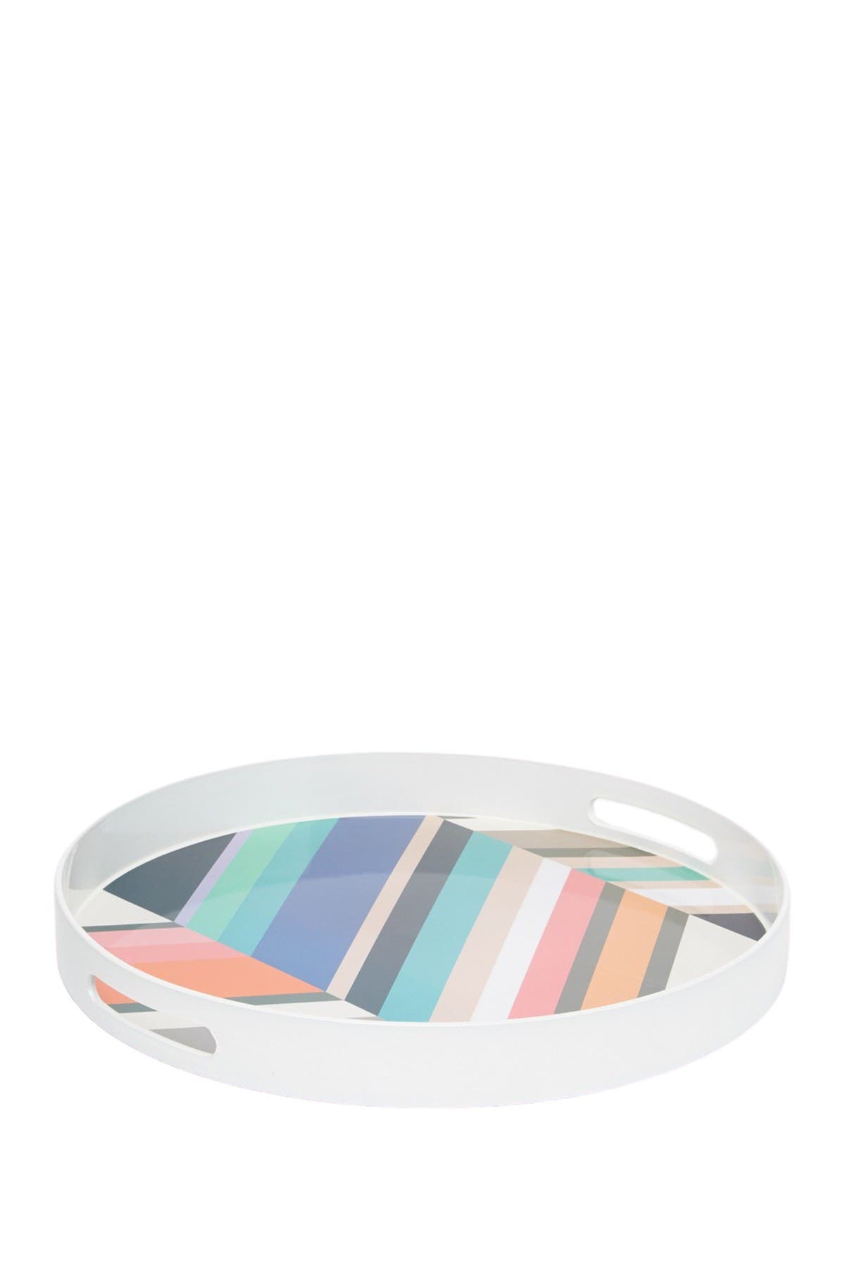 Trina Turk Chevron Round Tray | Nordstromrack