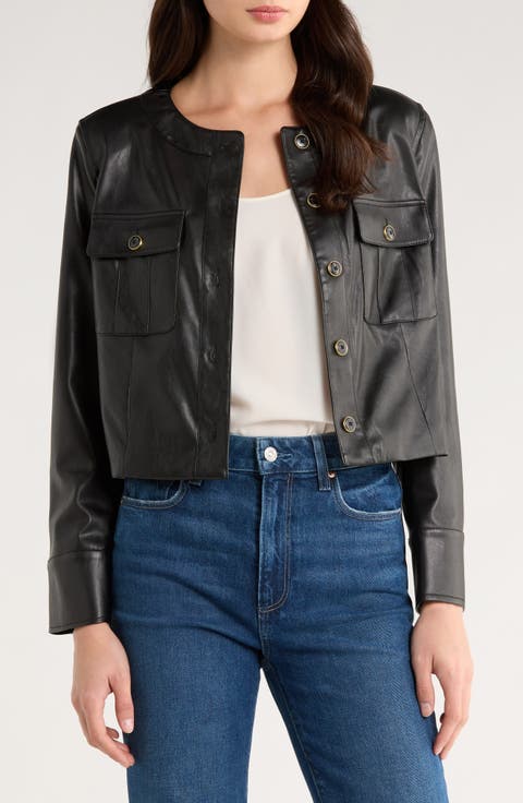 Verity Faux Leather Jacket