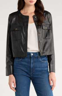 PAIGE Verity Faux Leather Jacket