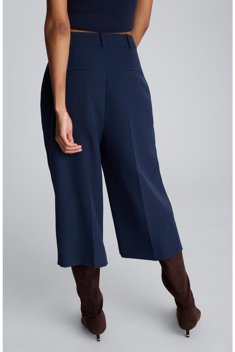 Pintuck Cullottes, Alternate, color, DARK NAVY