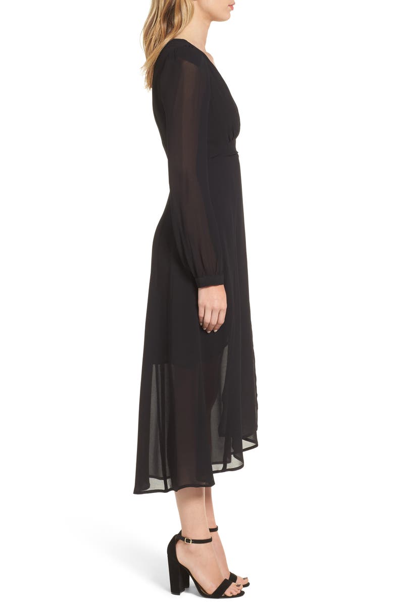 ASTR the Label Nikki Wrap Dress, Alternate, color,