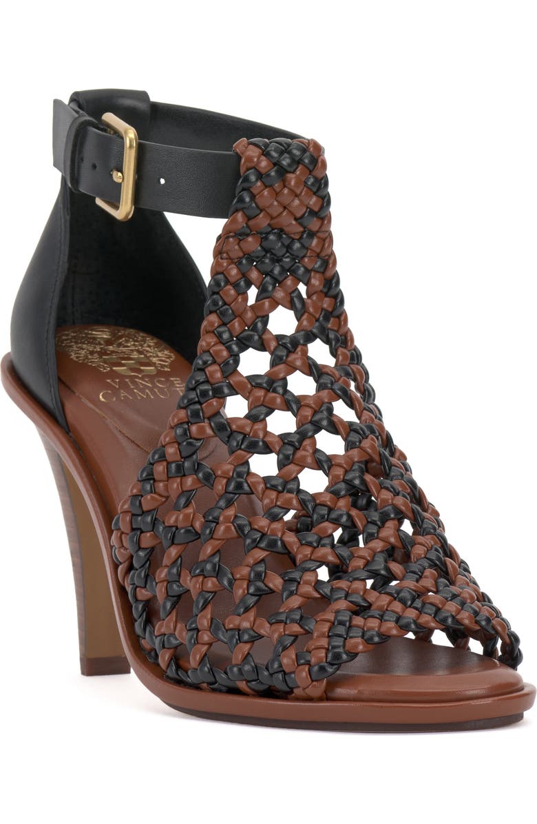 Vince Camuto Frasper Woven Ankle Strap Sandal, Main, color,