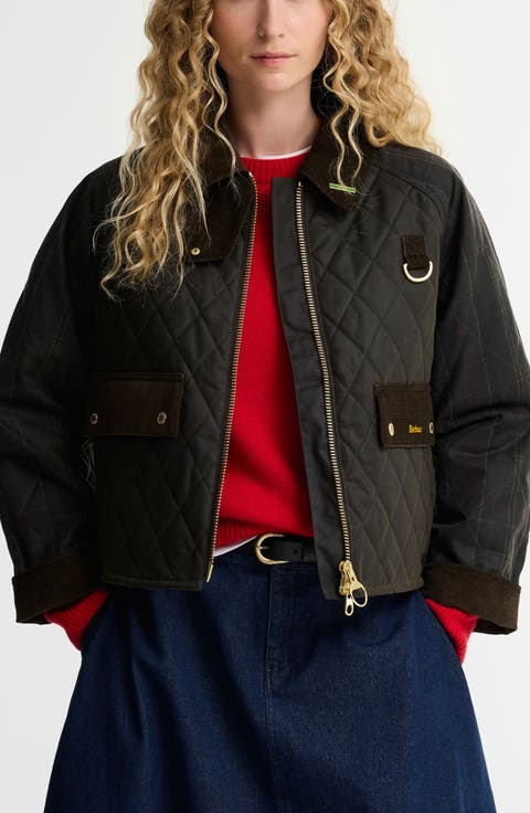Tartan Reimagined Icon Quilted Waxed Cotton Jacket