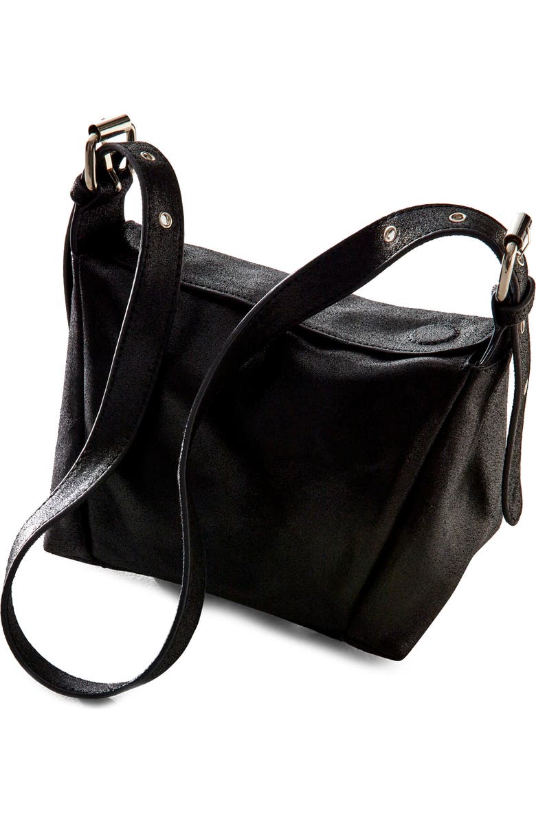 Free People Sabi Leather Shoulder Bag, Alternate, color,