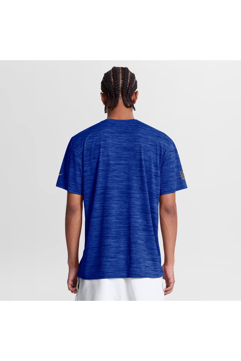 Men's Nike Royal Buffalo Bills Sideline Double Covered Dri-FIT Velocity T-Shirt, Alternate, color, Royal