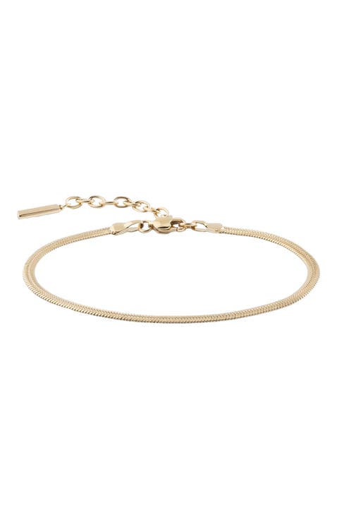 Everyday Herringbone Chain Bracelet
