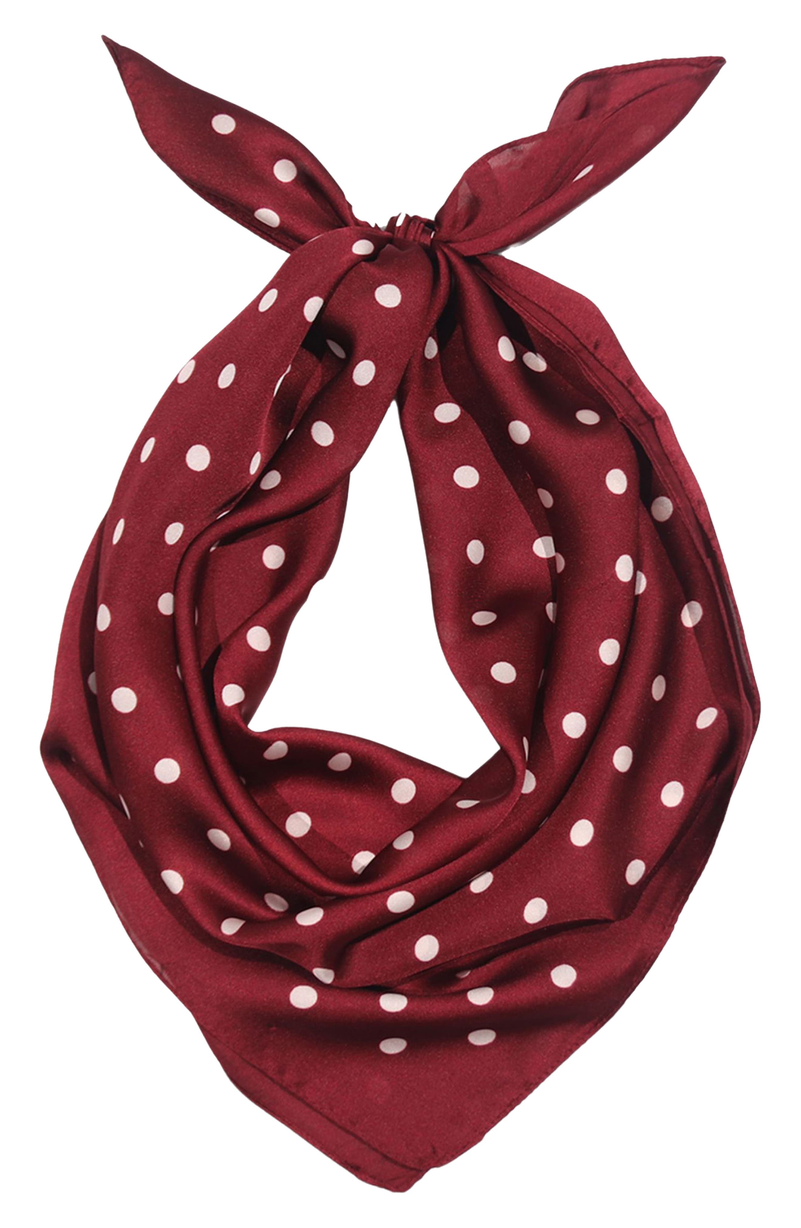 selected BURGUNDY