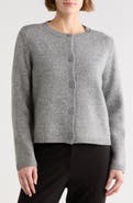 MAX STUDIO Cropped Cardigan Sweater