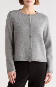 MAX STUDIO Cropped Cardigan Sweater