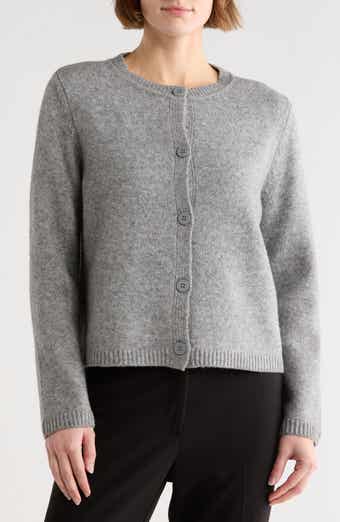 MAX STUDIO Cropped Cardigan Sweater