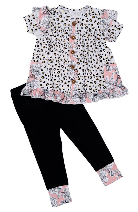 Allie Peplum & Legging Set