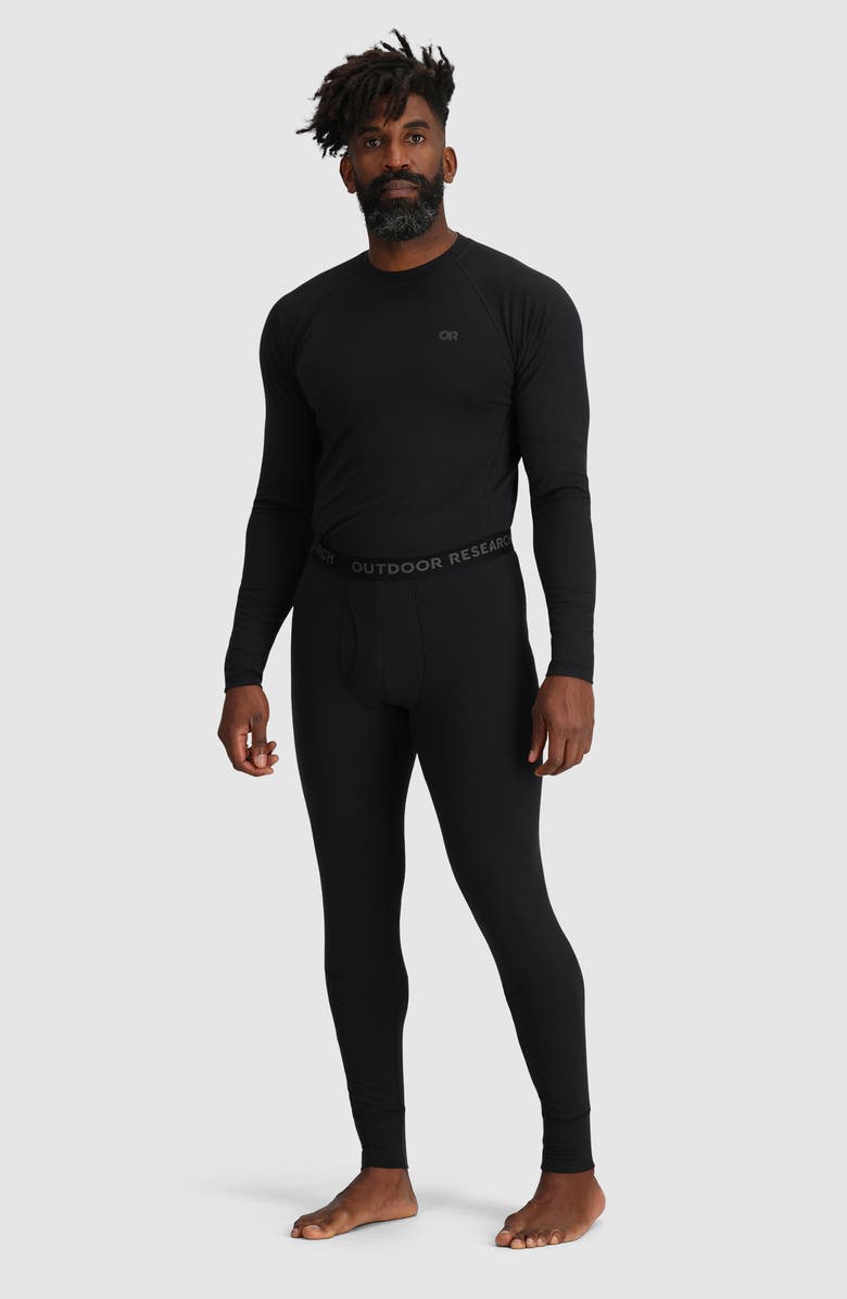 Outdoor Research Alpine Onset 150 Merino Wool Blend Base Layer Pants, Alternate, color, Black