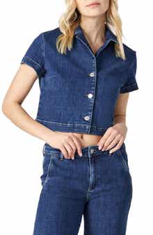 Mavi Jeans Keyla Crop Denim Shirt