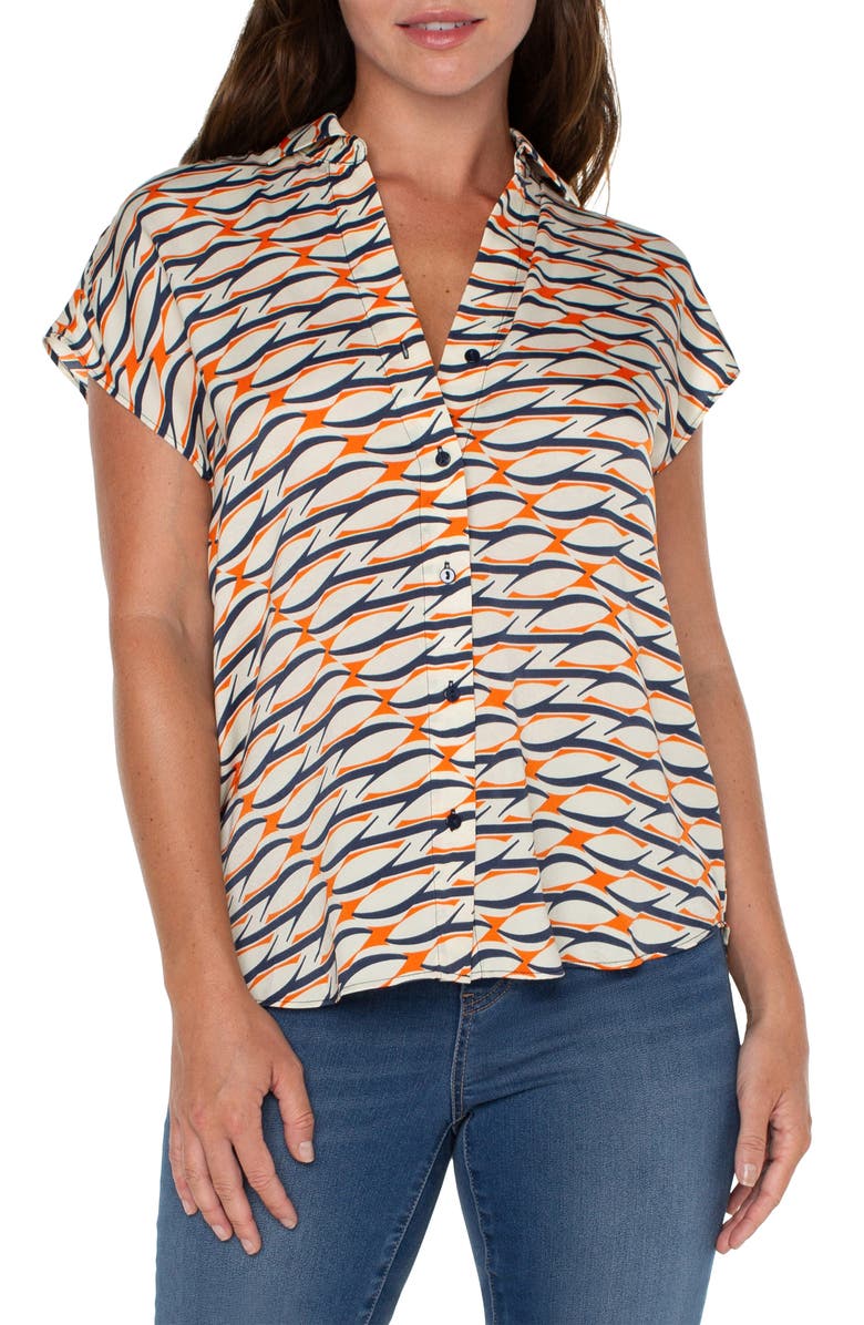 Liverpool Los Angeles Dolman Sleeve Top, Main, color,