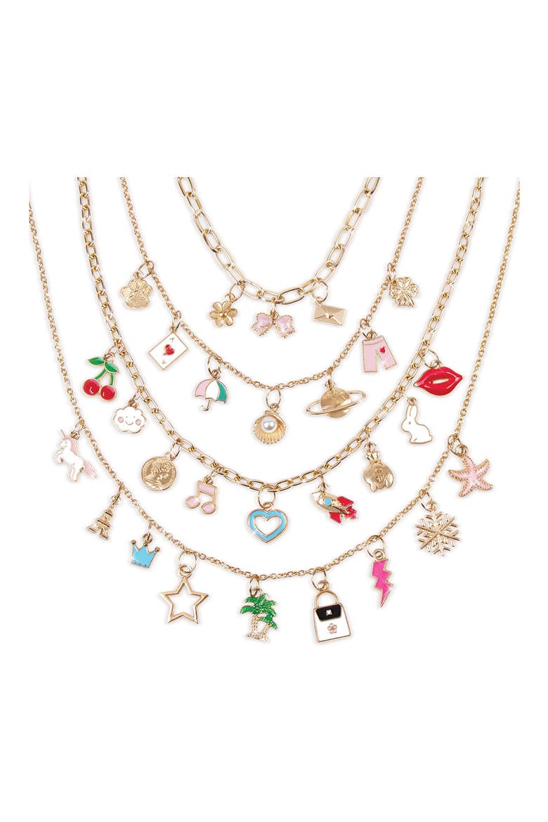 Handful of Charms Jewelry Set, Alternate, color, MULTI