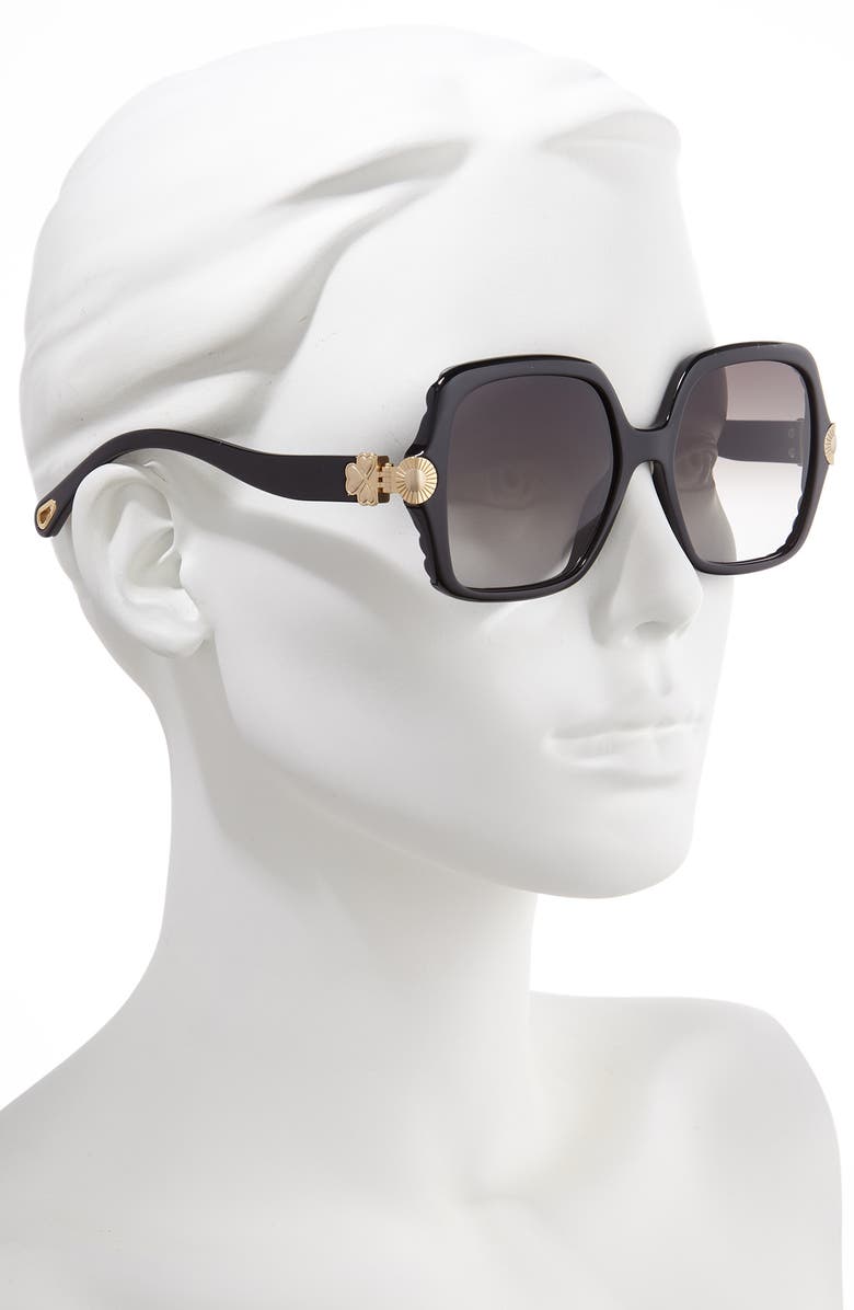 Chloé Vera 55mm Square Sunglasses, Alternate, color,
