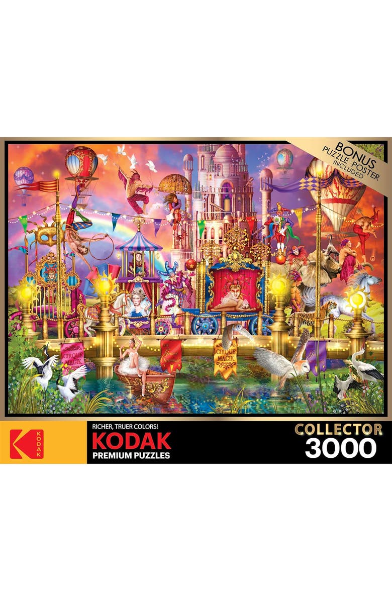 CRA-Z-ART Roseart Magic Circus Parade 3000 Piece Puzzle, Alternate, color, Multicolored