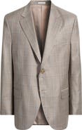 Peter Millar Hartford Classic Windowpane Wool Sport Coat