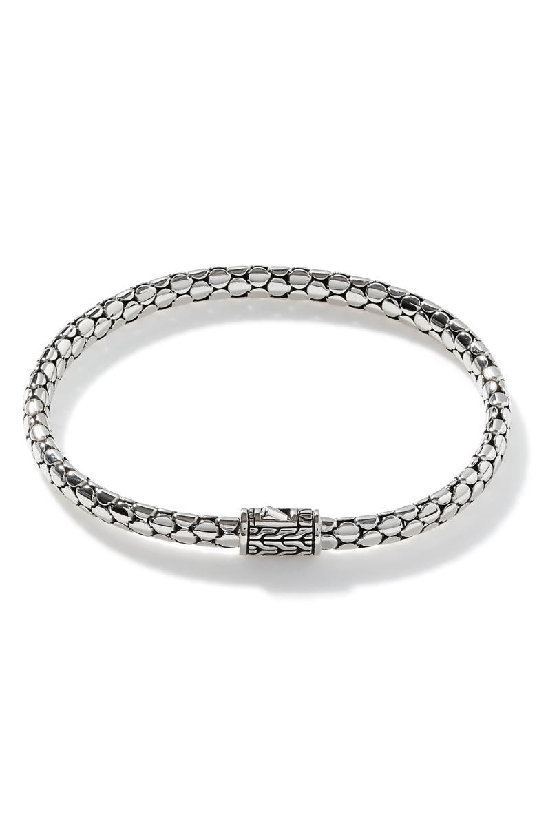 John Hardy Dot 4.5mm Bracelet, Alternate, color, Silver