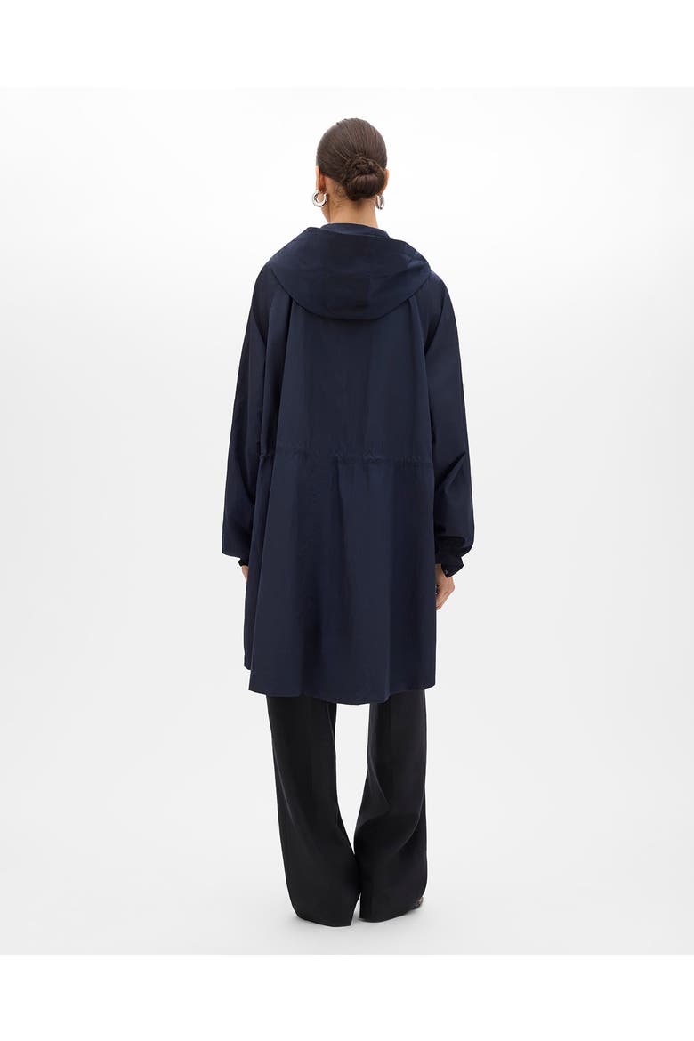 Recycled Nylon Anorak, Alternate, color, Navy