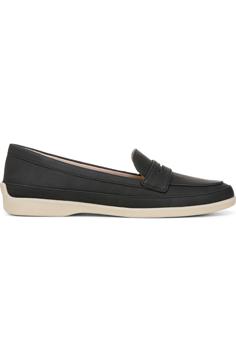 LifeStride Malta Penny Loafer, Alternate, color, Black/ White