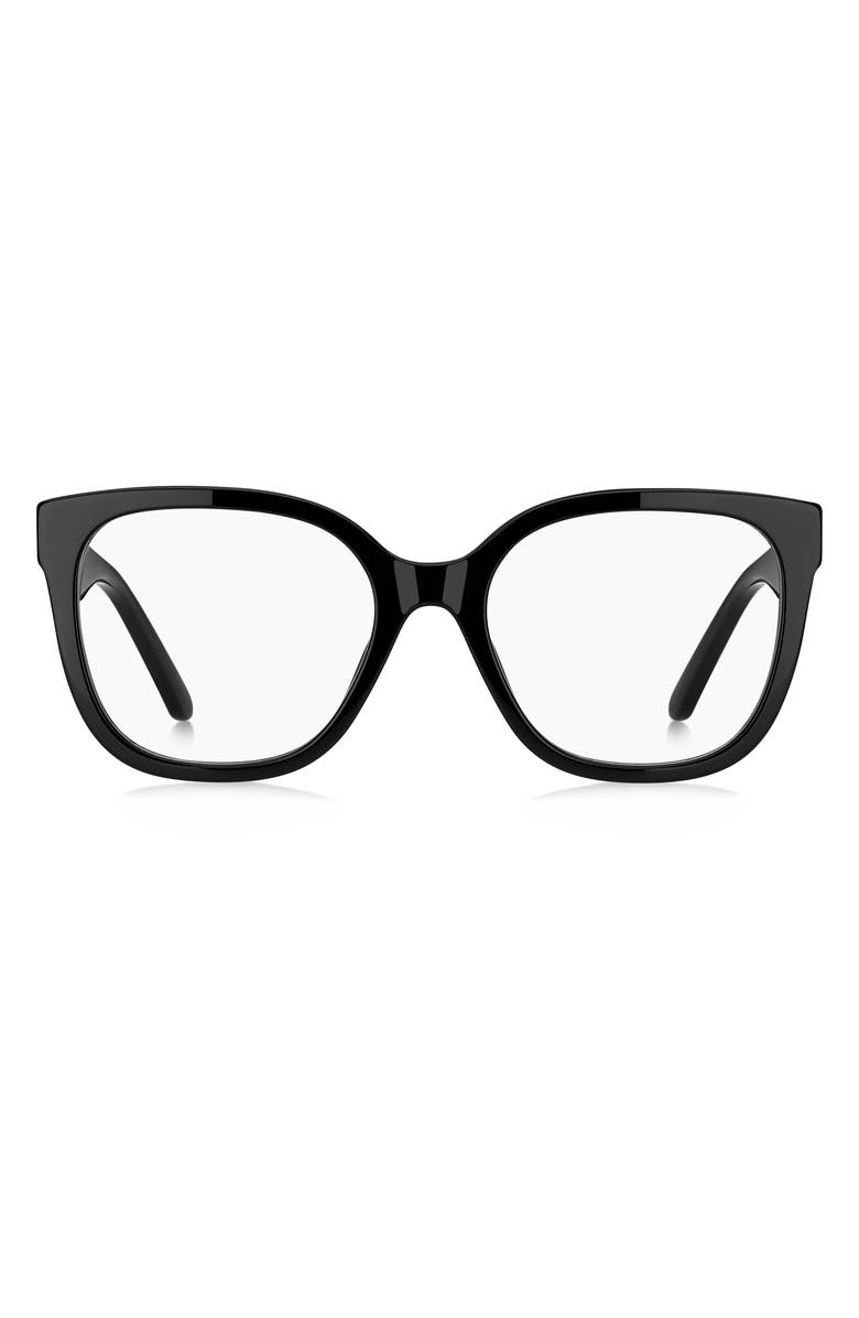 Marc Jacobs 53mm Square Optical Glasses, Main, color, 