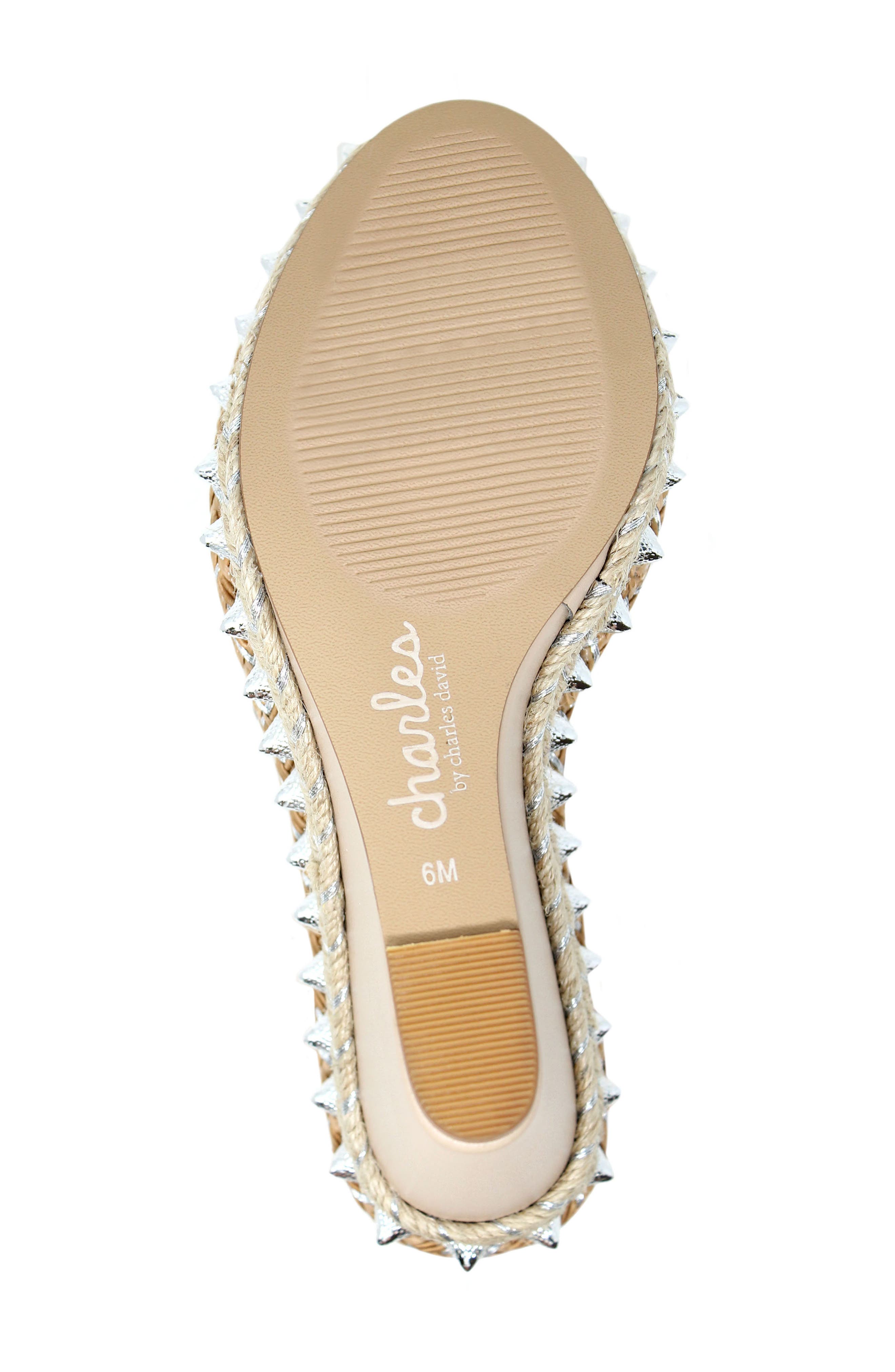 Charles David Haider Platform Wedge Sandal, Alternate, color, Beige-Sm