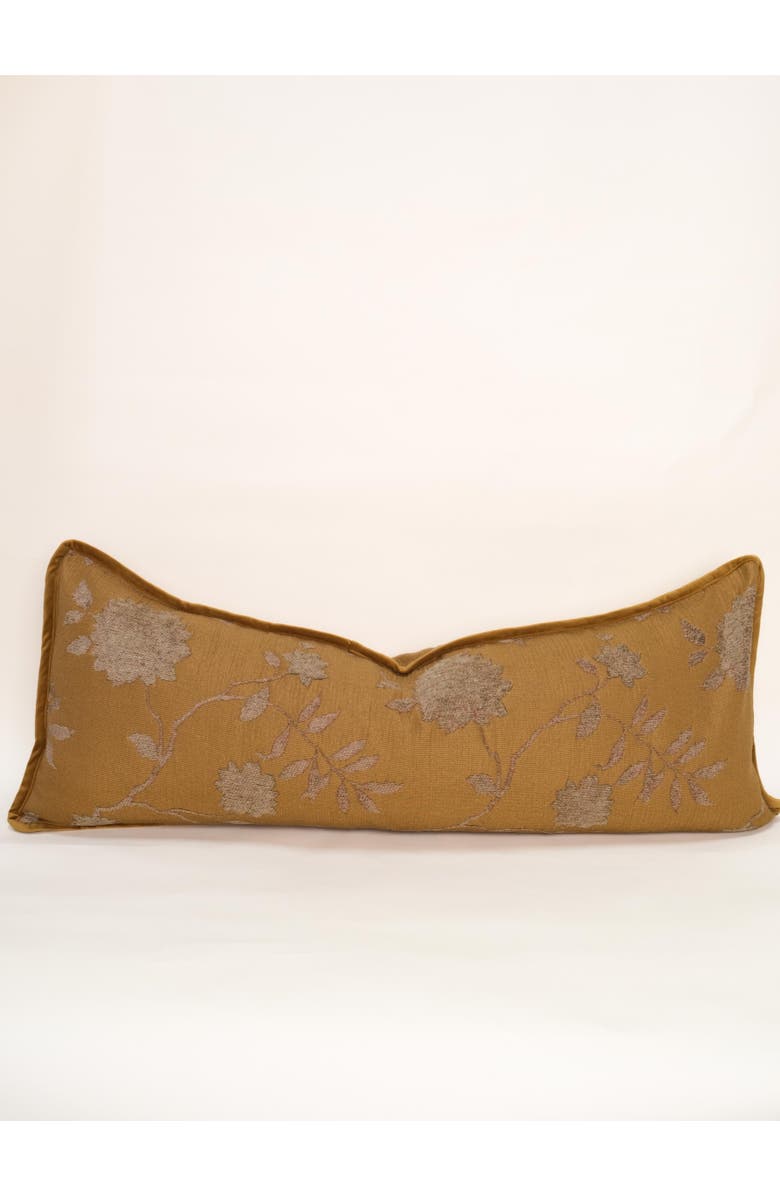 Twenty Third by Deanne Charlotte Tapestry Long Lumbar, Alternate, color, Beige