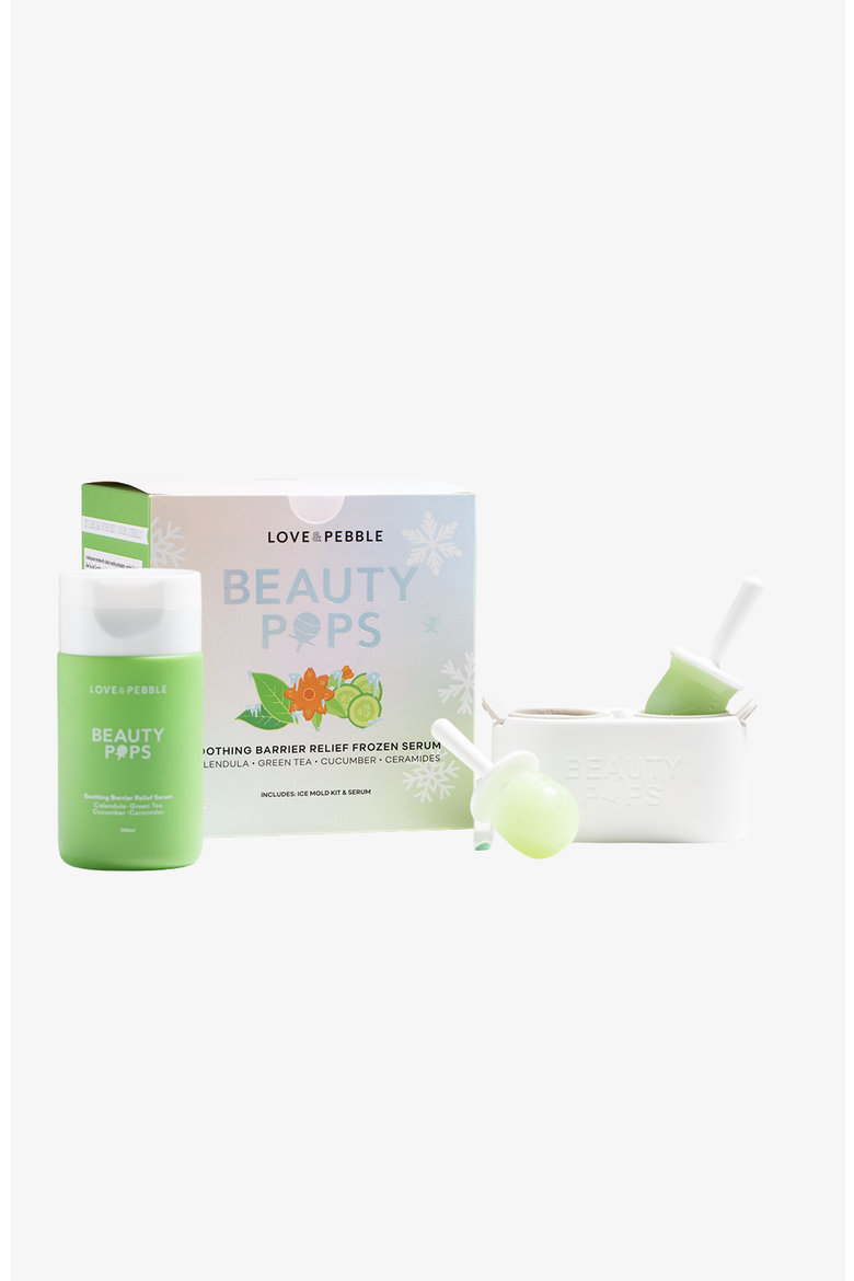 BEAUTY POPS Soothing Barrier Frozen Serum Kit, Alternate, color, Green