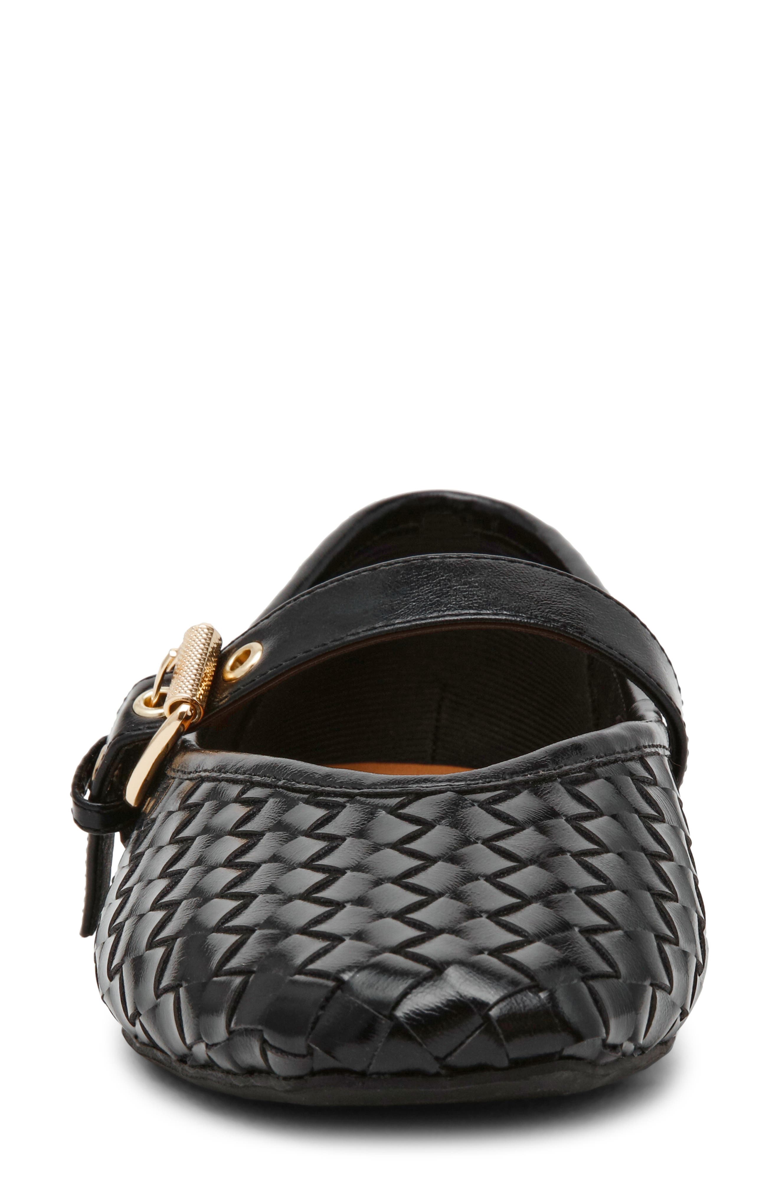 DV by Dolce Vita Mulaney Woven Mary Jane Flat, Alternate, color, Black Woven