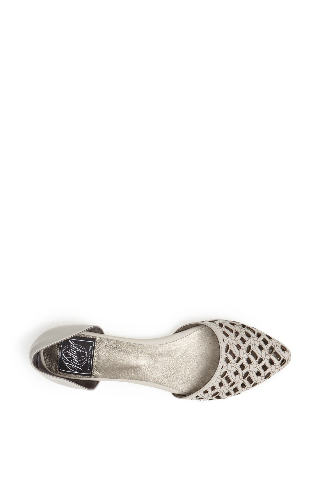 Jeffrey Campbell 'In Love' Laser Cut d'Orsay Flat, Alternate, color, 