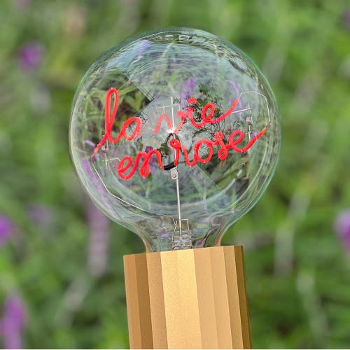 Mitb Rose Portable Table Lamp In Gold