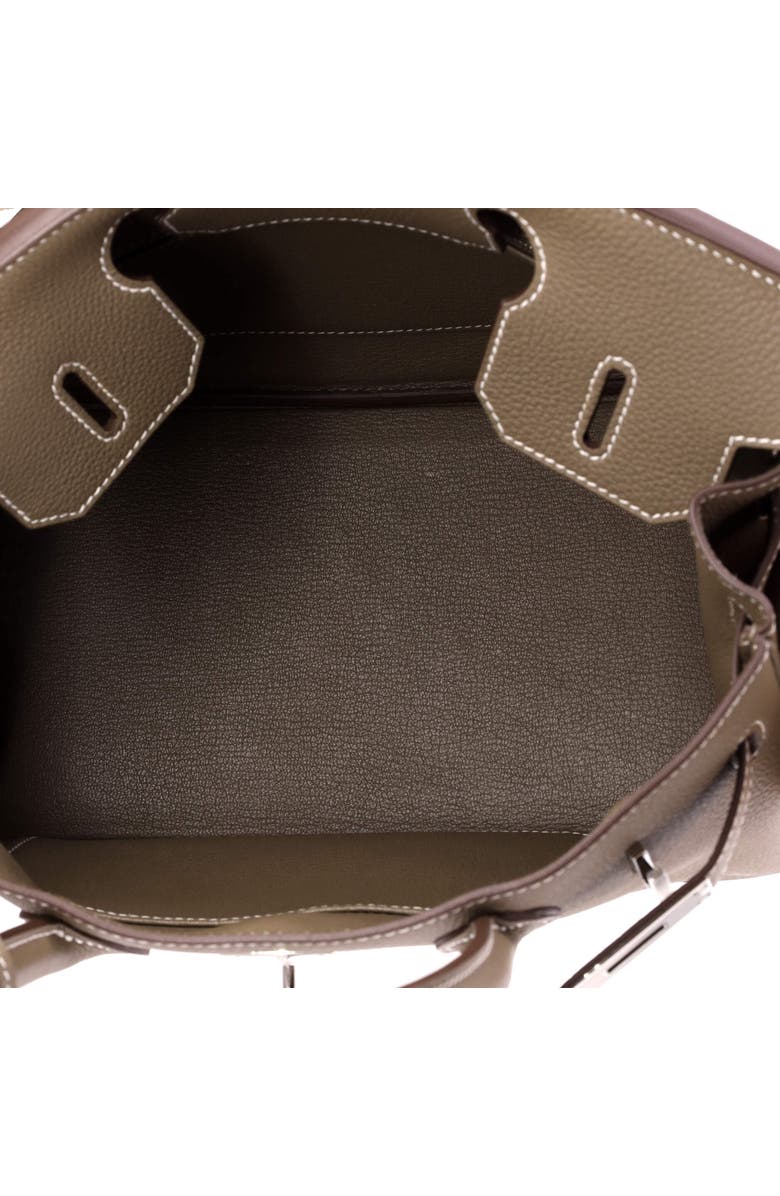 Pre-Owned Hermes Birkin Handbag Grey Togo with Palladium Hardware 30, Alternate, color, Etoupe