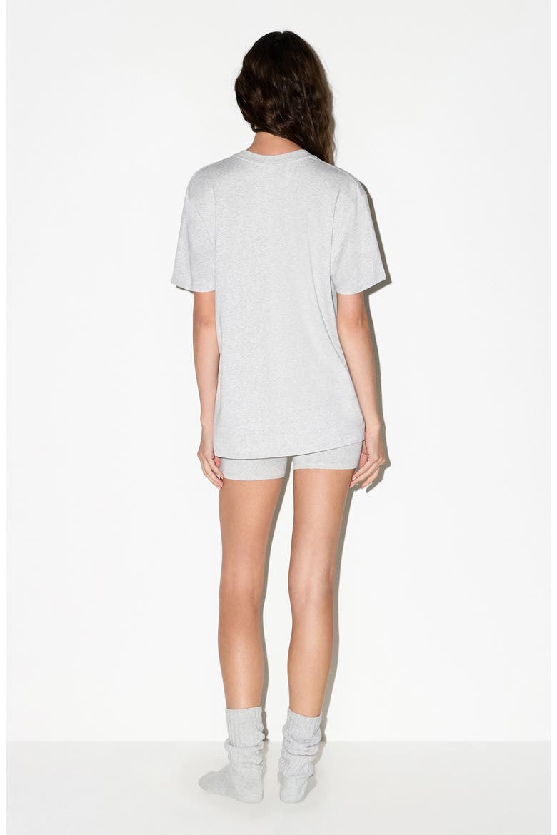 Boyfriend T-Shirt, Alternate, color, LIGHT HEATHER GREY
