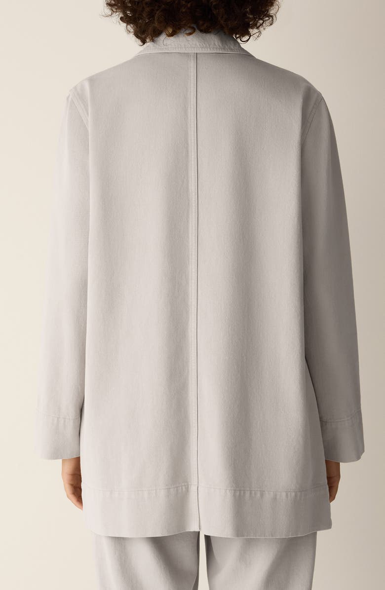 Eileen Fisher Organic Cotton Chore Jacket, Alternate, color, Papyrus
