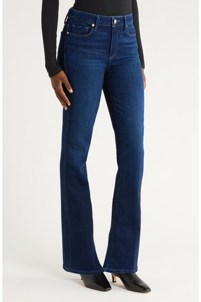 Laurel Canyon High Waist Bootcut Jeans, Alternate, color, WATERLOO