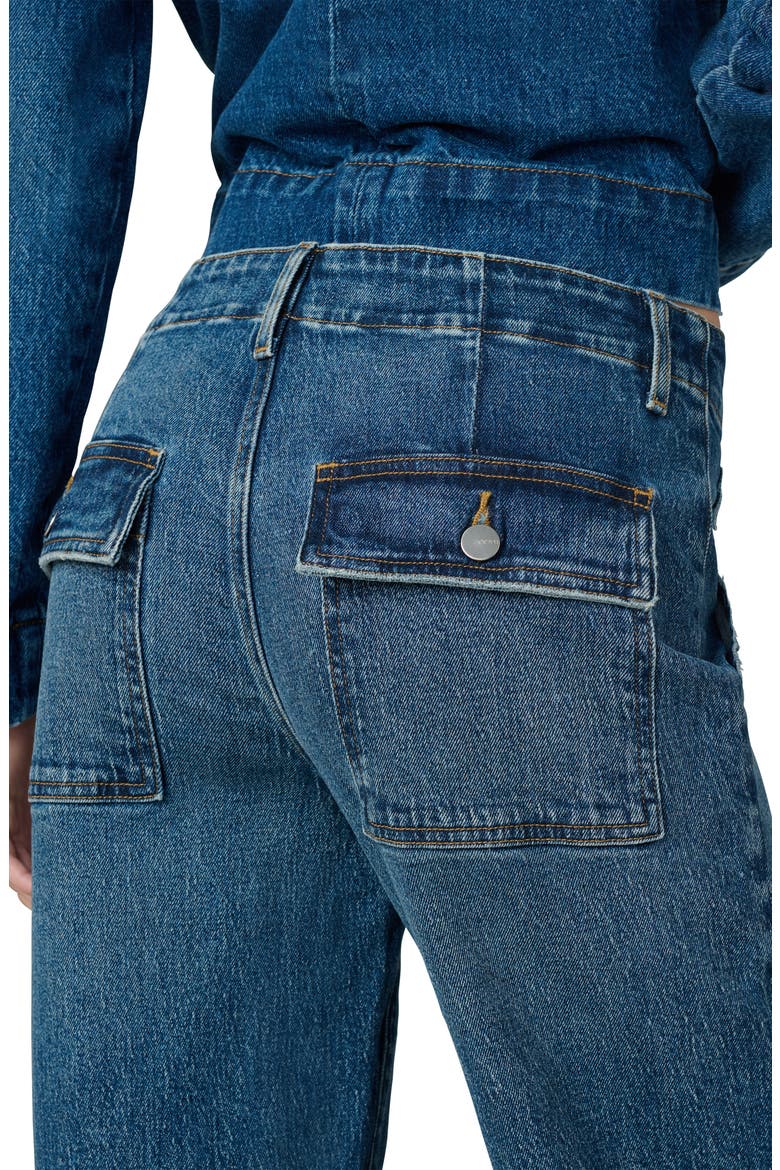 The Karter High Waist Utility Trouser Jeans, Alternate, color, BAD LIAR