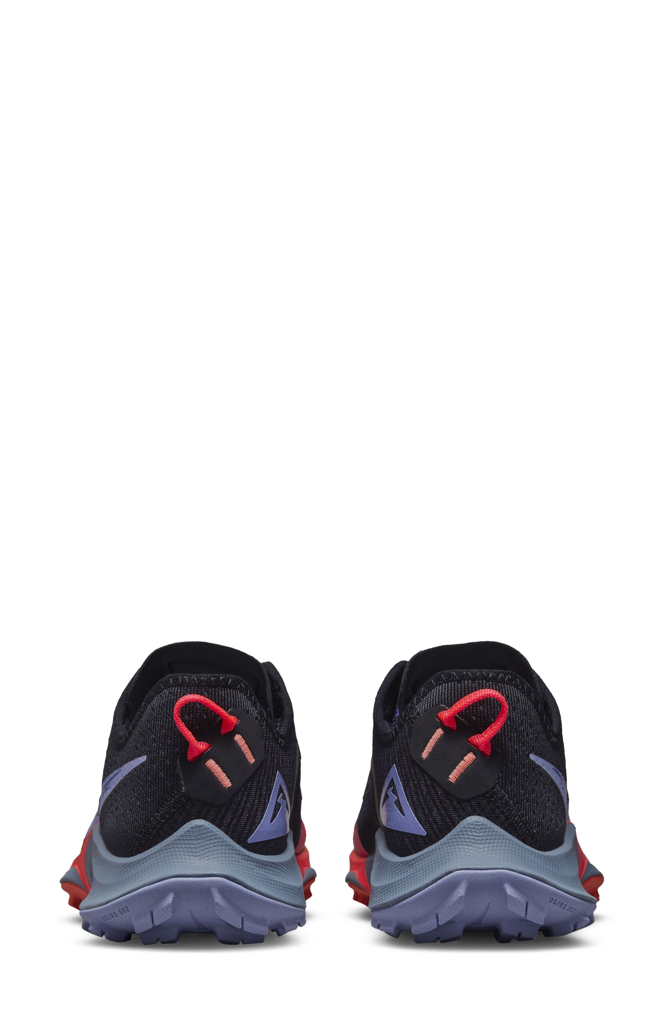 Air Zoom Terra Kiger 7 Trail Running Shoe, Alternate, color, BLACK/ LIGHT THISTLE/ LAPIS
