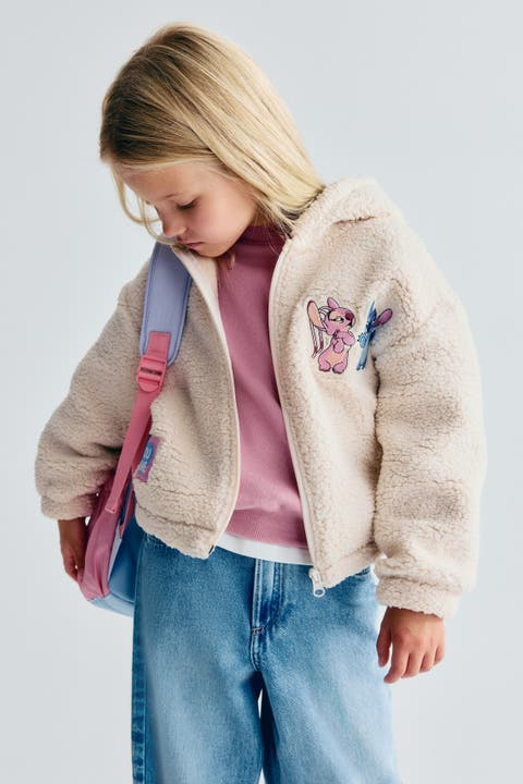 Hooded Teddy Fleece Jacket