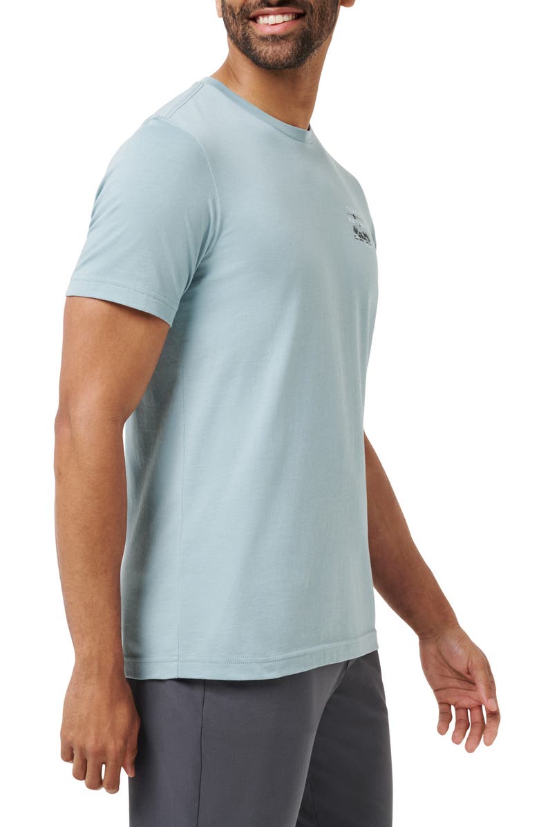 TravisMathew Seaside Spa Day Graphic T-Shirt, Alternate, color, Arona