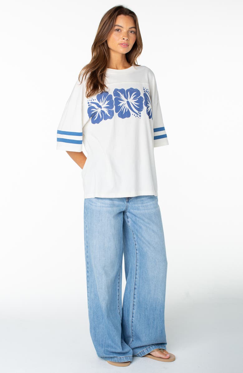 Roxy Game Day Oversize Graphic T-Shirt, Alternate, color, 