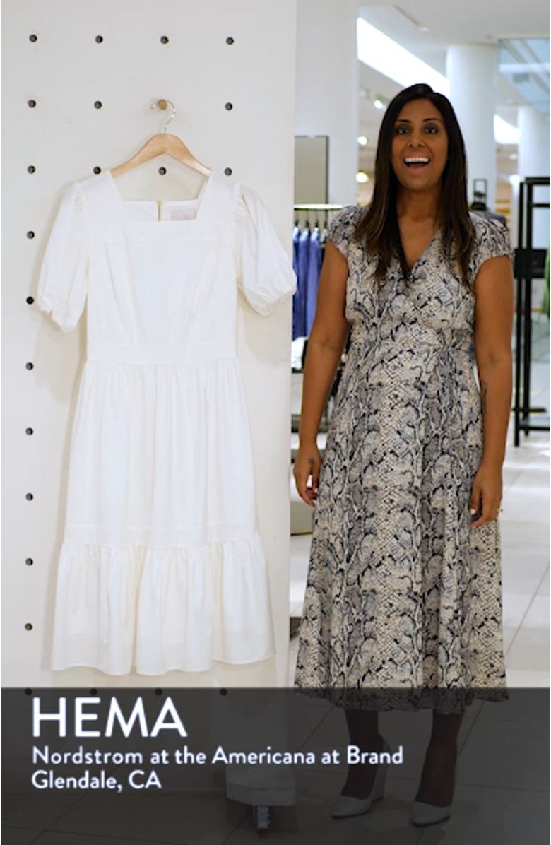 Puff Sleeve Dress, sales video thumbnail