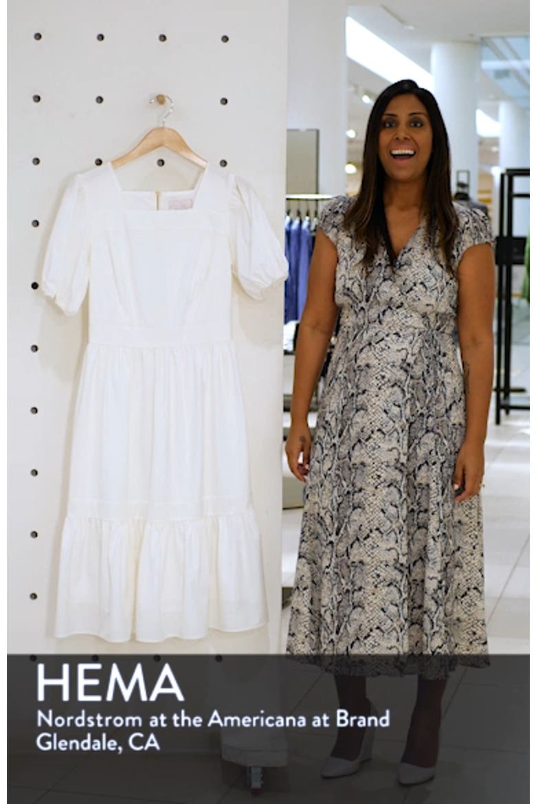 Puff Sleeve Dress video