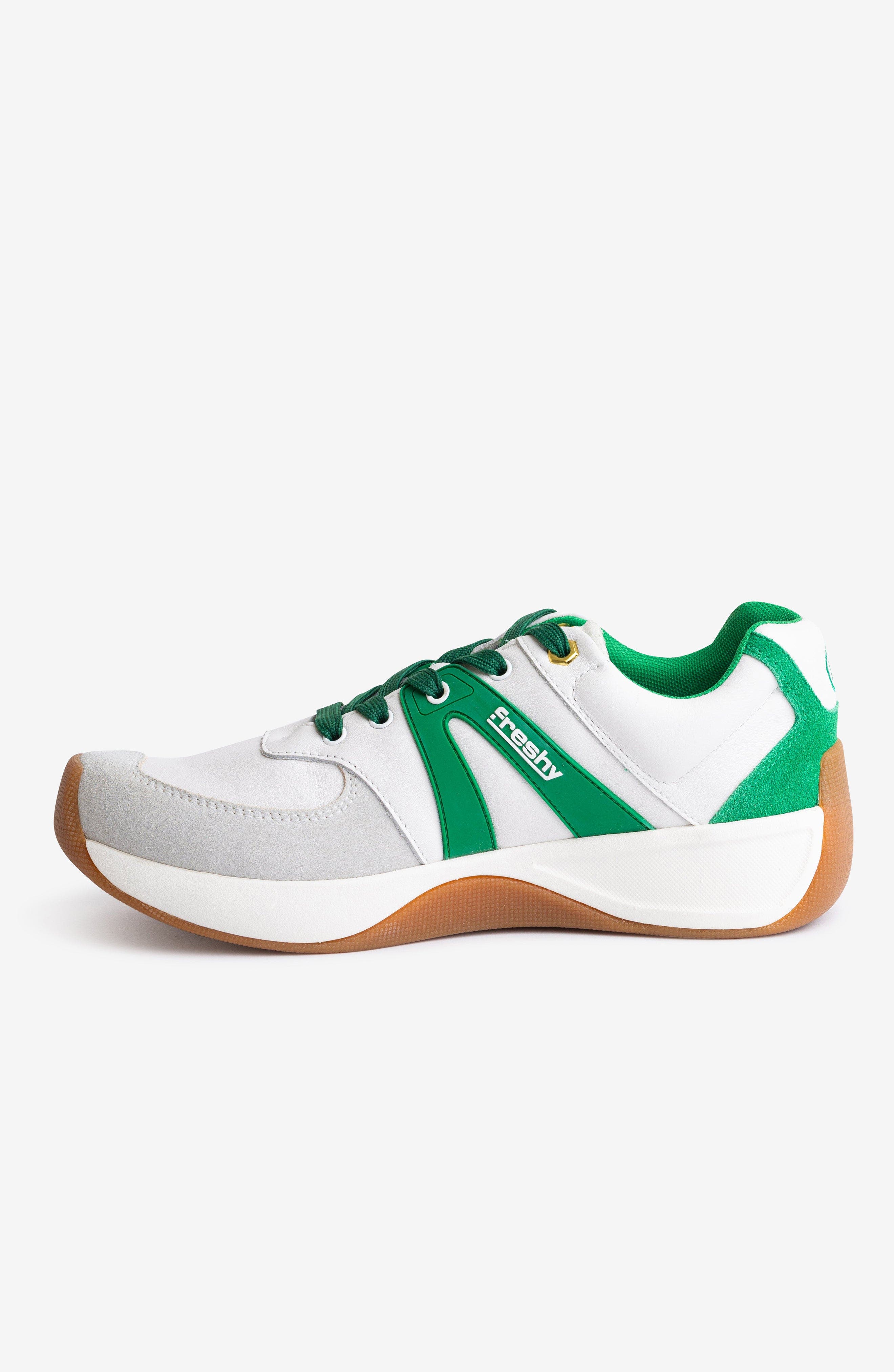 Freshy Supafly Lites Sneaker, Alternate, color, White/Green