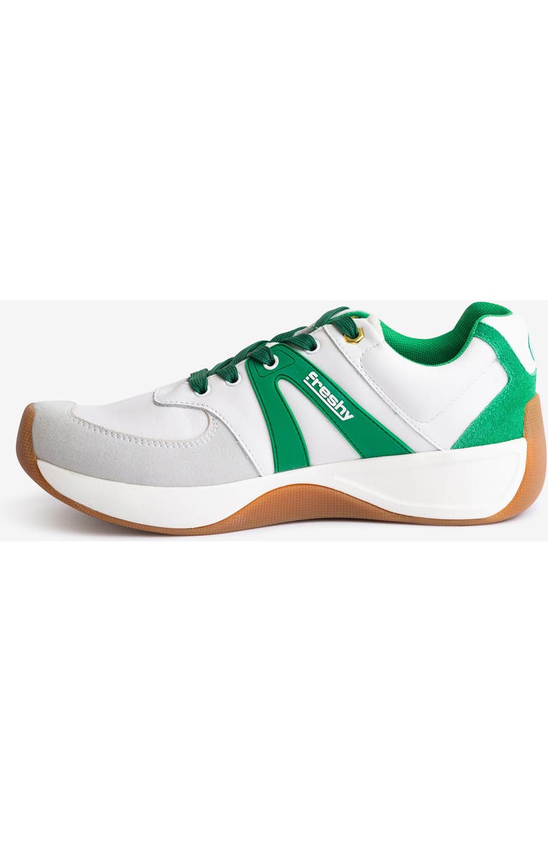 Freshy Supafly Lites Sneaker, Alternate, color, White/Green