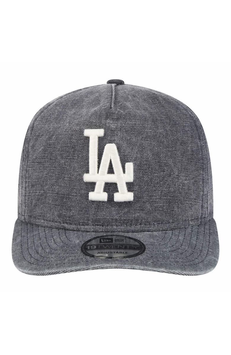 New Era Men's New Era  Navy Heather Los Angeles Dodgers  Denim Classic 19TWENTY Adjustable Hat, Alternate, color, Heather Navy