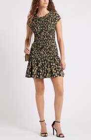 Chelsea28 Smocked Minidress