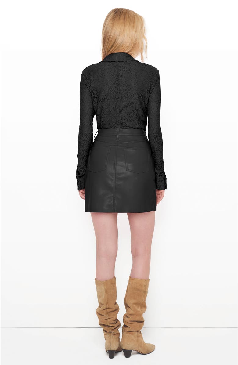 AS by DF Dixie Stretch Lace LS Blouse, Alternate, color, 