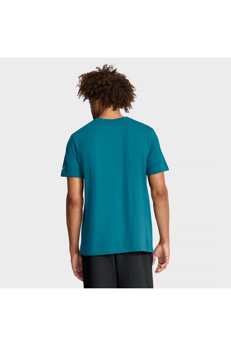 Men's Nike Teal Jacksonville Jaguars Essential Logo T-Shirt, Alternate, color, Teal